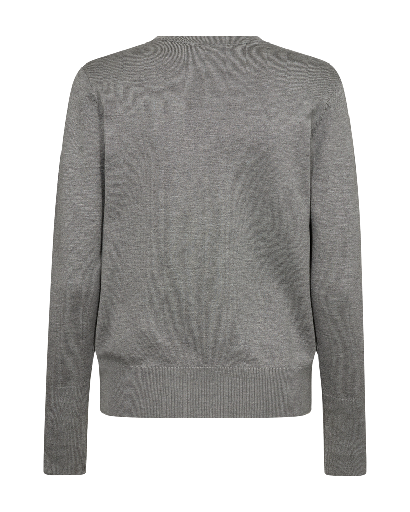 Katie Pullover Dam Medium Grey Mlg Freequent