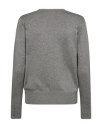 Katie Pullover Dam Medium Grey Mlg Freequent