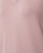 Katie V-ringad Pullover Dam Misty Rose Freequent