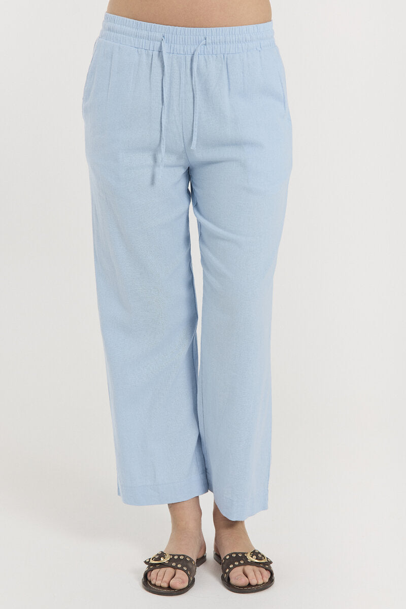 Lava Ankle Pant Women Chambray Blue Freequent
