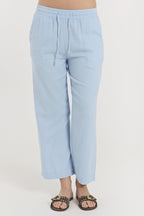 Lava Ankle Pant Women Chambray Blue Freequent