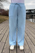 Lava Ankle Pant Women Chambray Blue Freequent