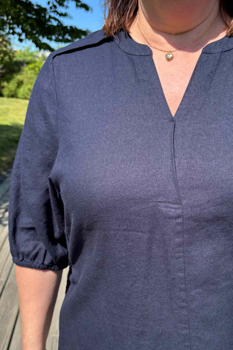 Lava Blus Dam Navy Blazer Freequent