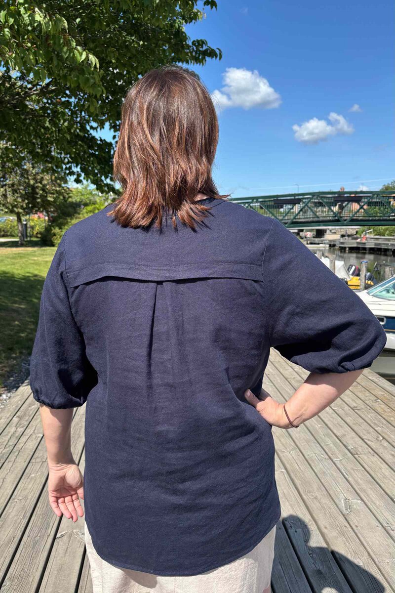 Lava Blus Dam Navy Blazer Freequent