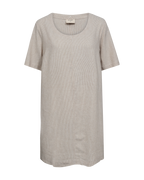 Lava Klänning Dam Simply Taupe With Off White Freequent
