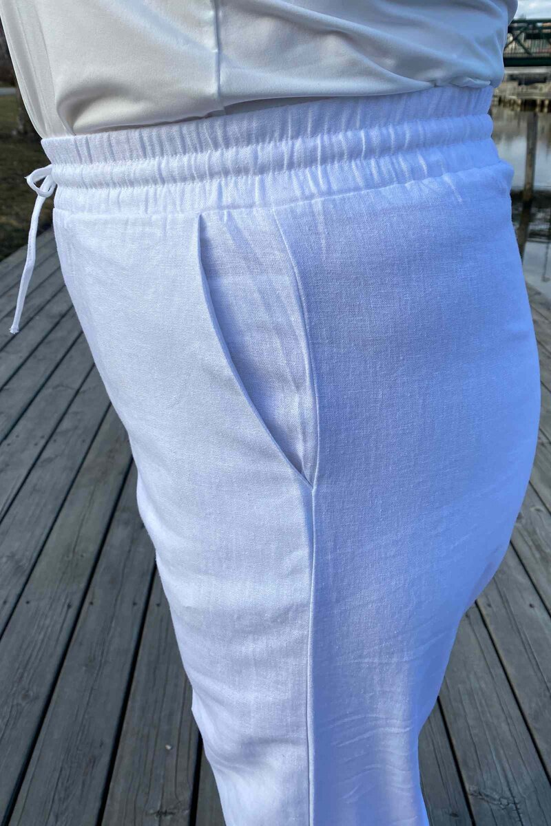 Lava Long Pant Dam Brilliant White Freequent