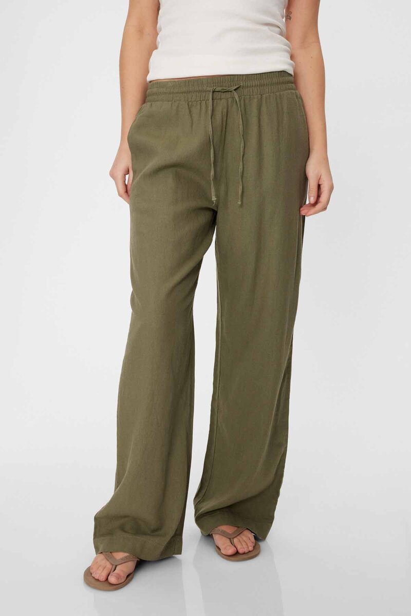 Lava Long Pant Women Deep Lichen Green Freequent