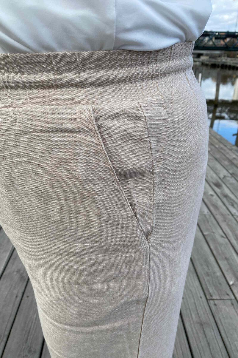 Lava Long Pant Dam Sand Melange Freequent