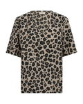 Lavisco Blouse Women Sand Melange W Black Freequent