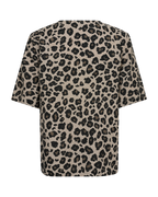 Lavisco Blouse Women Sand Melange W Black Freequent