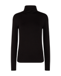 Liana Långärmad Polo Dam Black Freequent