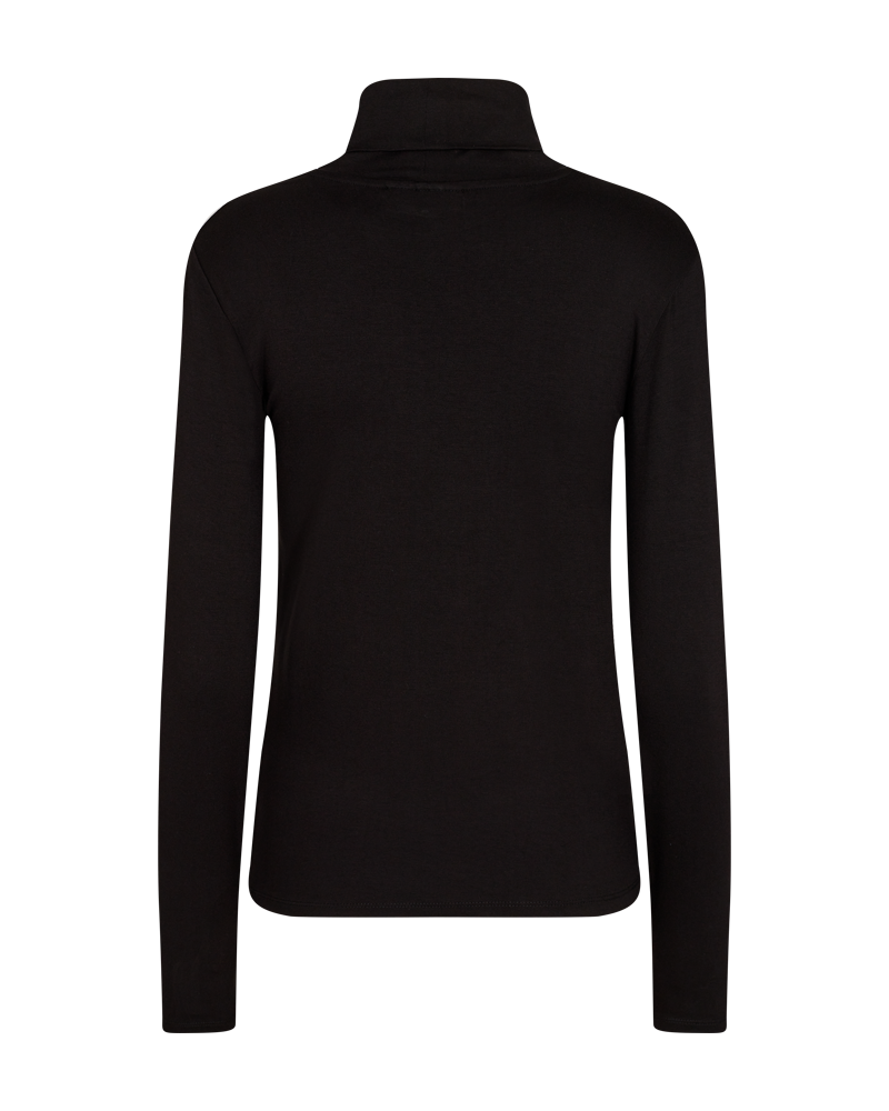 Liana Långärmad Polo Dam Black Freequent