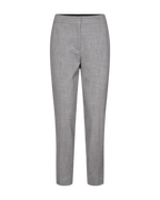 Mabely Stretch Trousers Women Dark Grey Melange Freequent