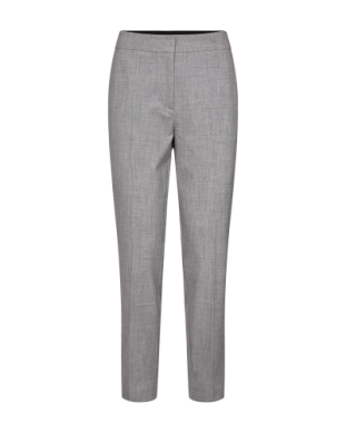 Mabely Stretch Trousers Women Dark Grey Melange Freequent