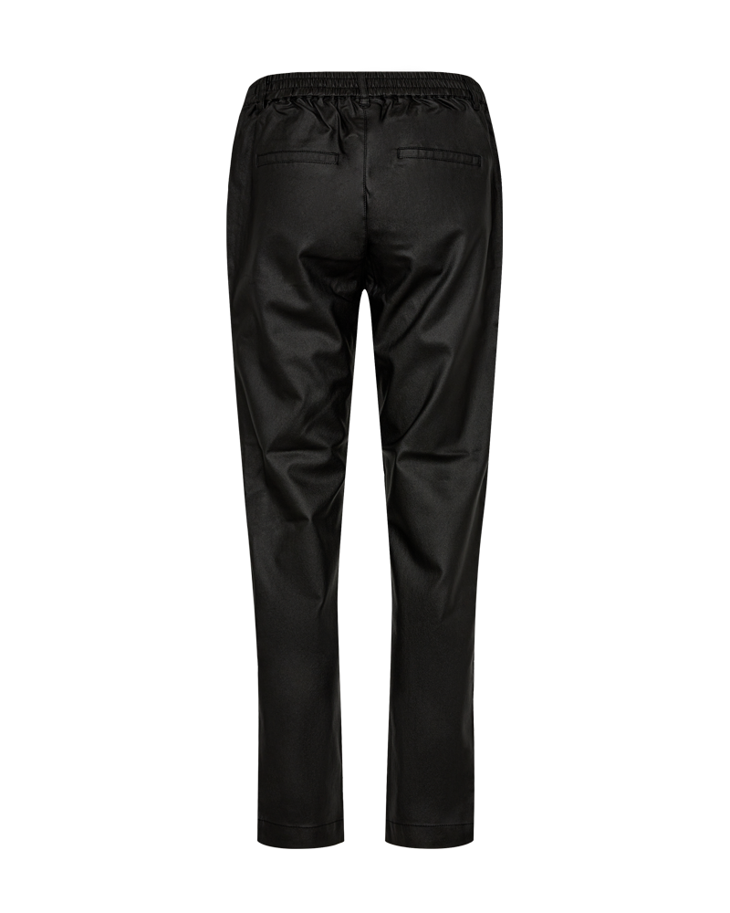 Malin Pants Skinnimitation Byxa Dam Black Freequent