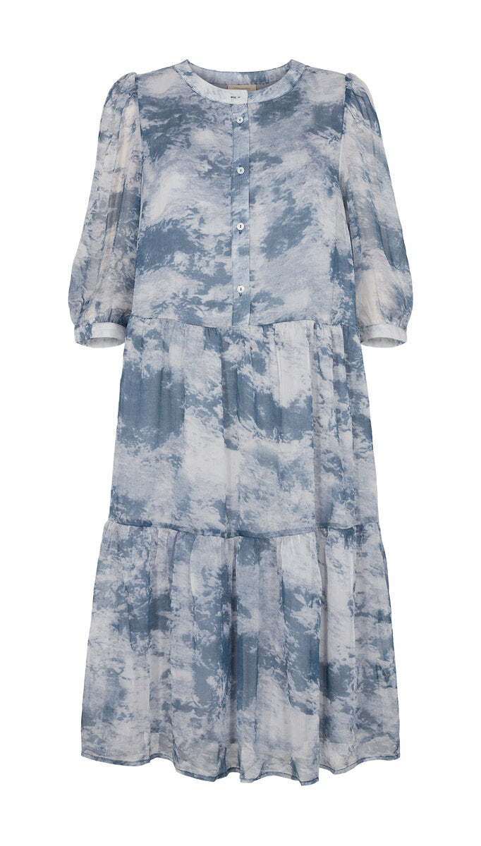 Marble Dress Women Chambray Blue Mix Freequent