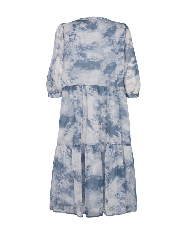 Marble Dress Women Chambray Blue Mix Freequent