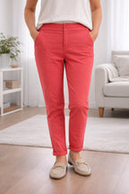 Nanni Ankle Trousers Women Bittersweet Freequent