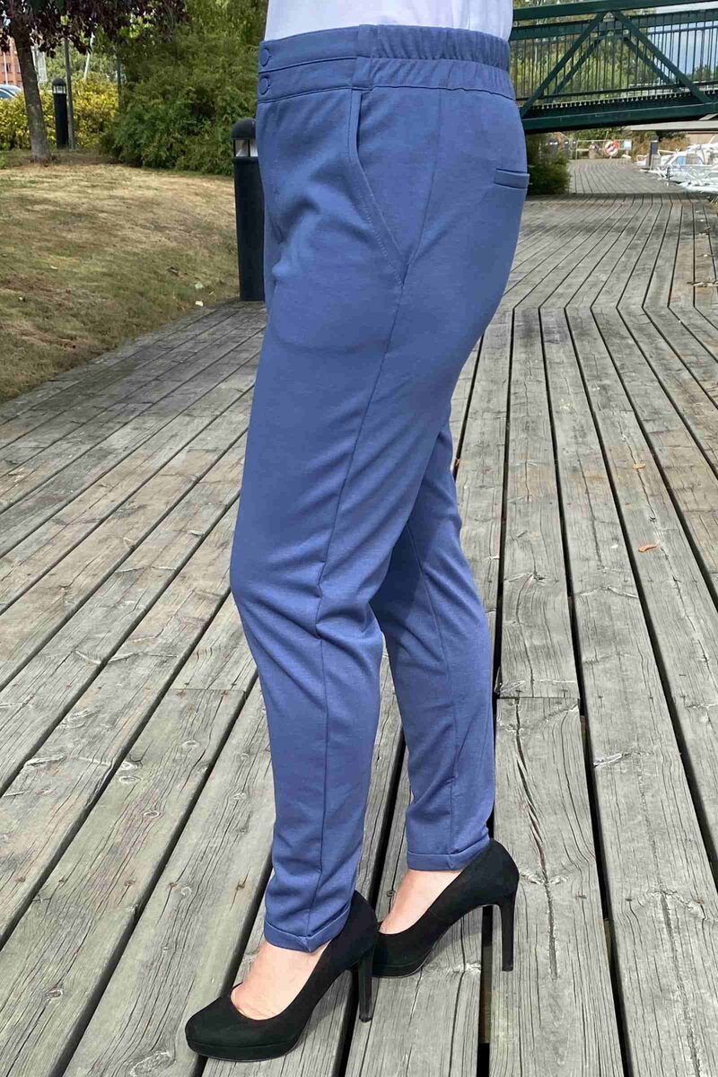 Nanni Ankle Trousers Women Vintage Indigo Freequent