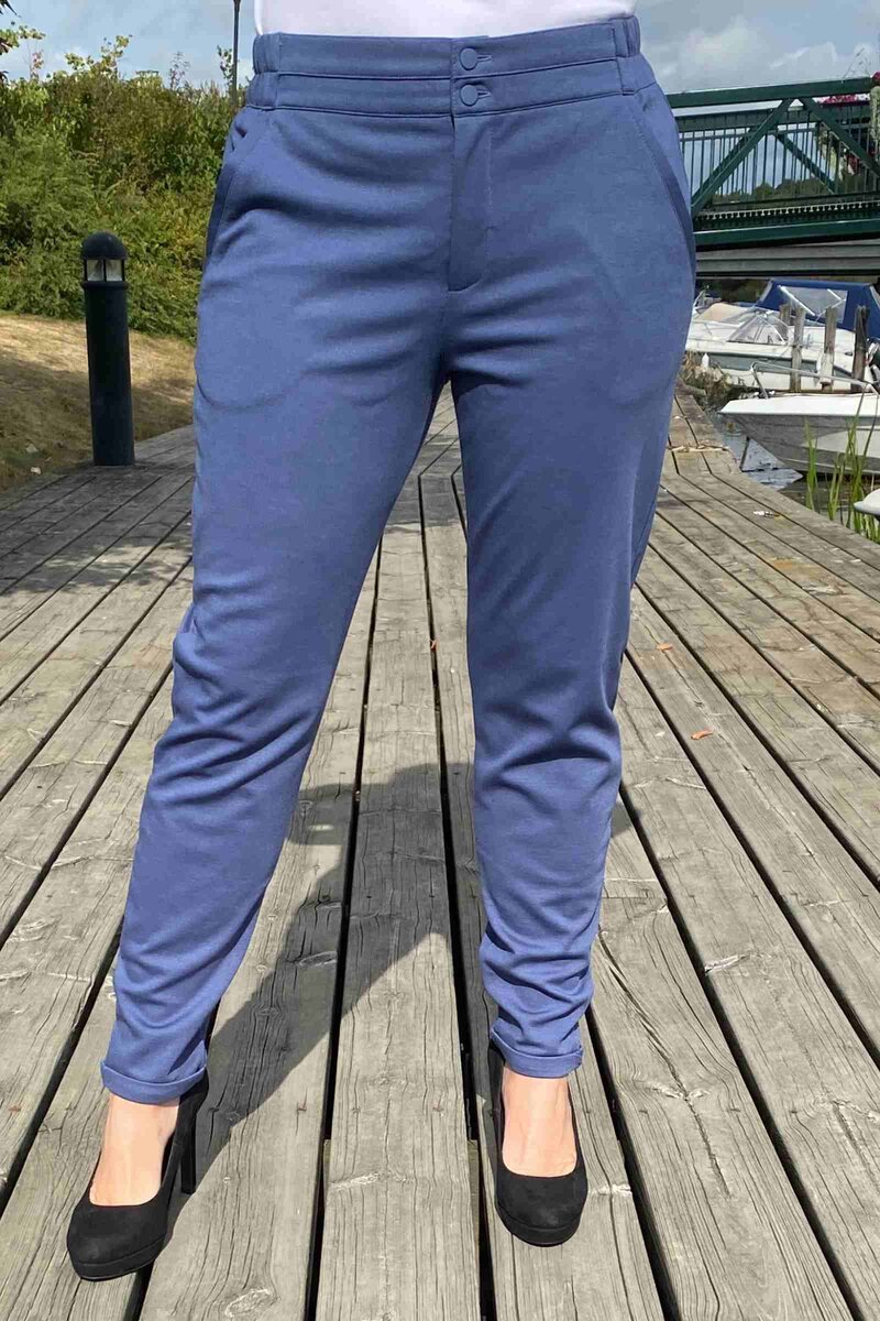 Nanni Ankle Trousers Women Vintage Indigo Freequent