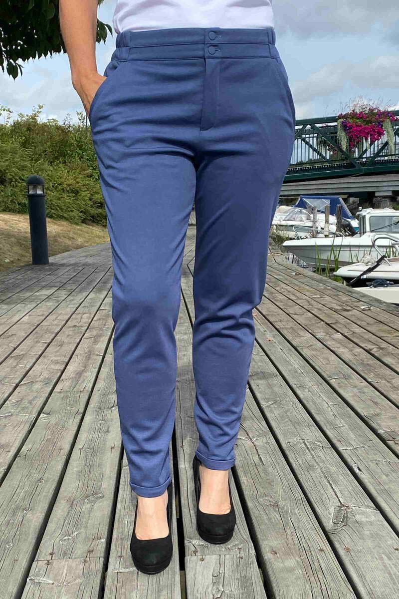 Nanni Ankle Trousers Women Vintage Indigo Freequent