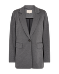Nanni Fashion Blazer Women Dark Grey Melange Freequent