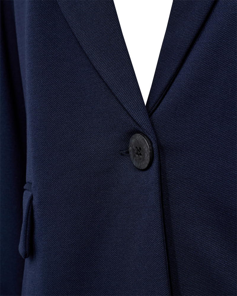 Nanni Fashion Kavaj Dam Navy Blazer Freequent
