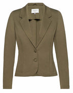 Nanni Women's Blazer Burnt Olive - Freequent