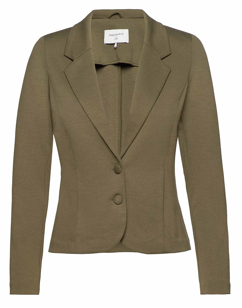 Nanni Women's Blazer Burnt Olive - Freequent