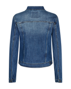 Rock Jeansjacka Dam Medium Blue Denim Freequent