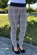 Shanell Stretchbyxa Dam Silver Mink Black Freequent