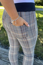 Shanell Stretchbyxa Dam Silver Mink Black Freequent