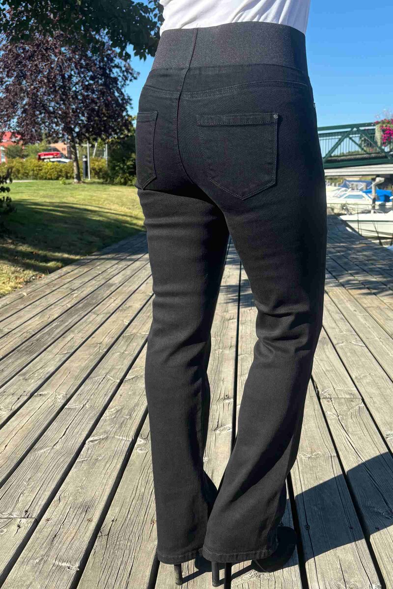 Shantal Bootcut Längd 30 Denim Dam Black Freequent
