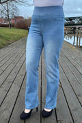 Shantal Bootcut Längd 30 Denim Dam Light Blue Denim Freequent