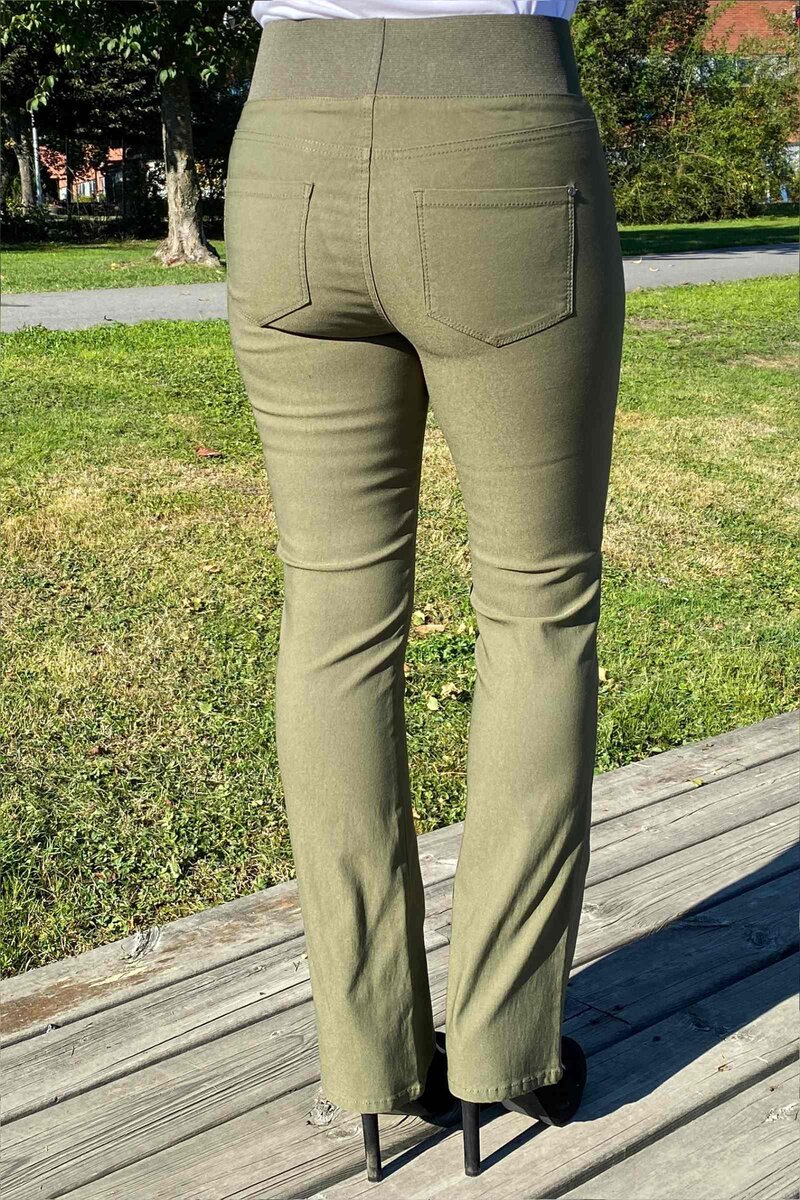 Shantal Bootcut Length 30 Power Women Olive Night Freequent