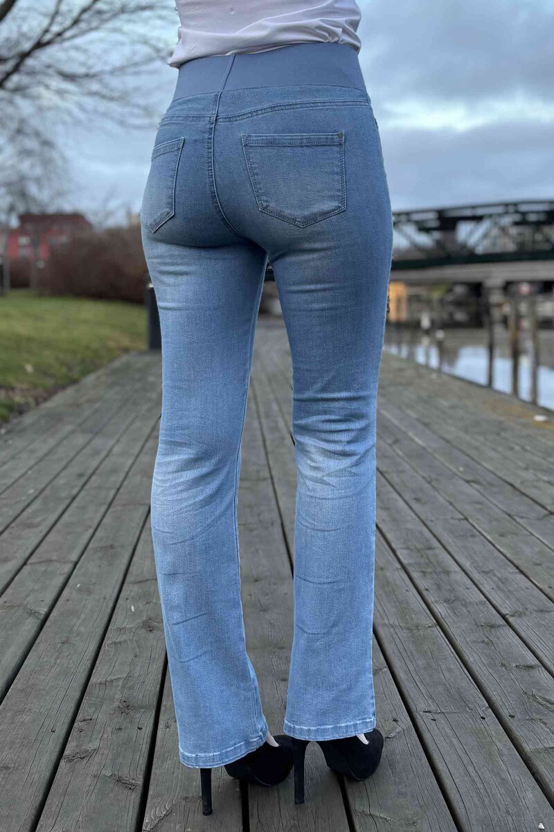 Shantal Bootcut Längd 32 Denim Dam Light Blue Denim Freequent