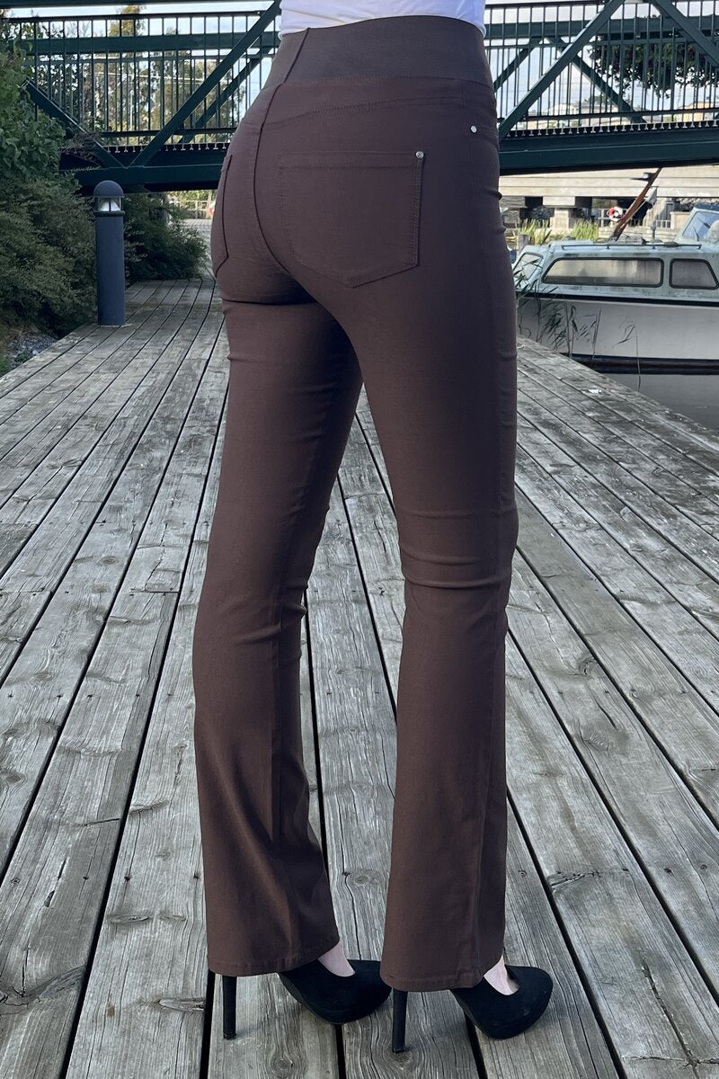 Shantal Bootcut Length 32 Power Women's Coffee Bean Freequent