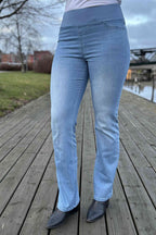 Shantal Bootcut Length 34 Denim Women Light Blue Denim Freequent
