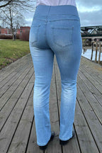 Shantal Bootcut Length 34 Denim Women Light Blue Denim Freequent