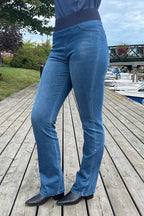 Shantal Bootcut Längd 34 Denim Dam Medium Blue Freequent