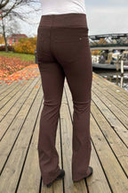 Shantal Bootcut Längd 34 Power Dam Coffee Bean Freequent