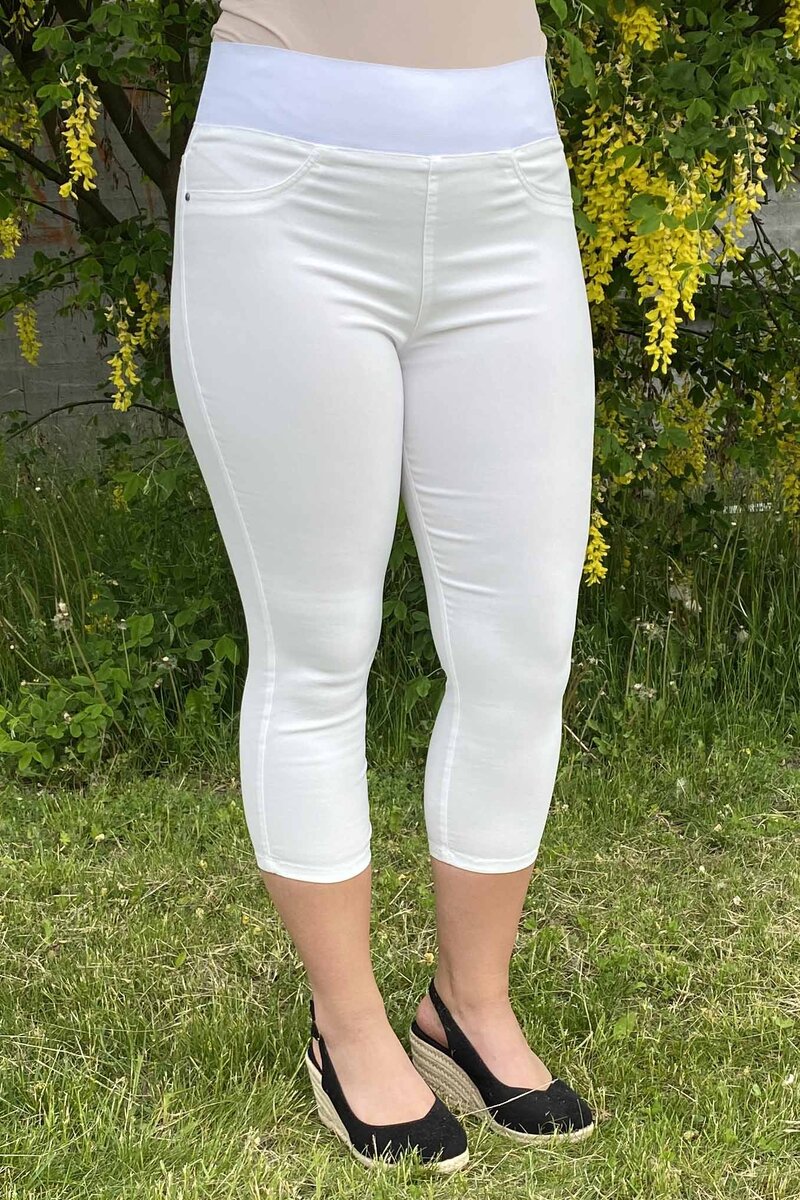Shantal Capri Power Dam Brilliant White - Freequent
