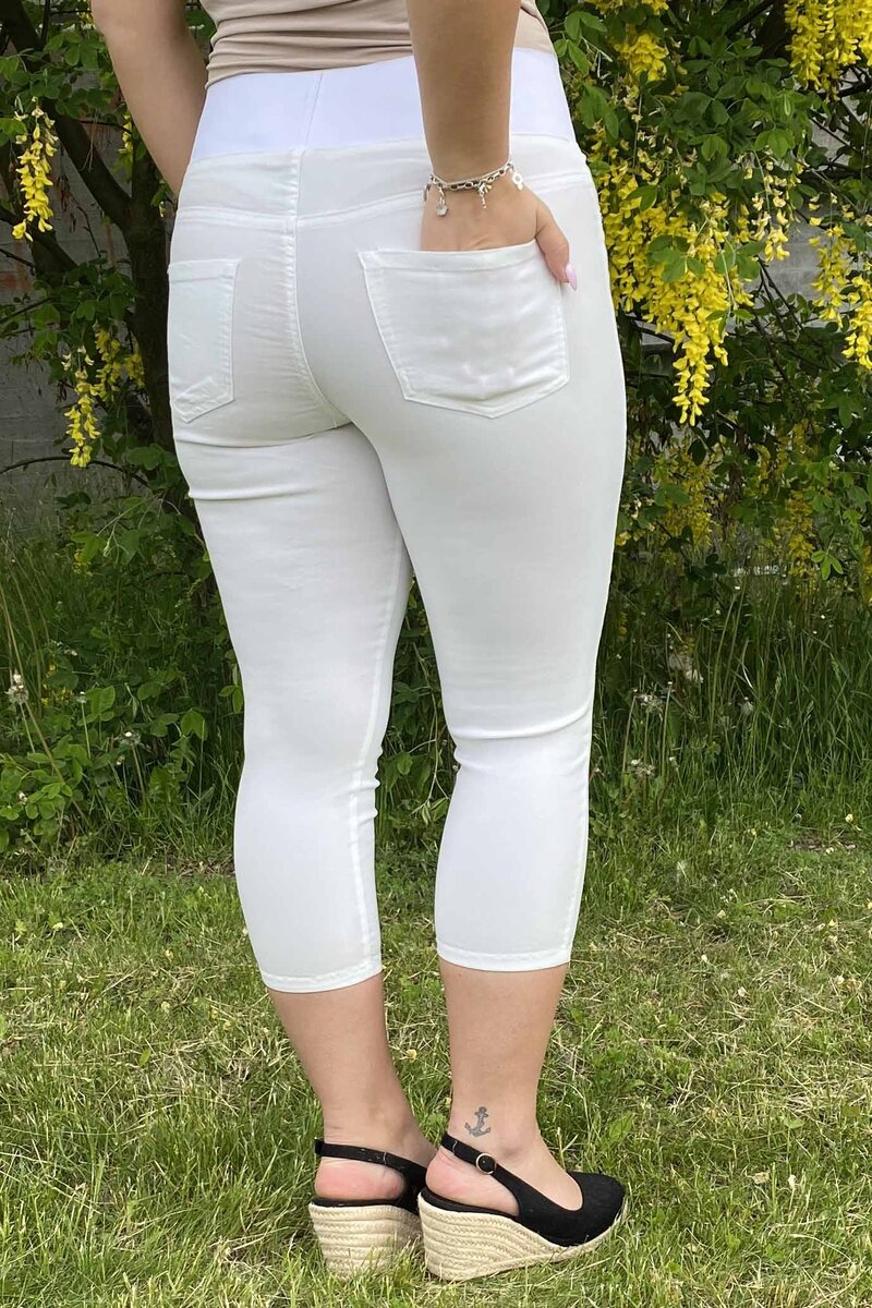 Shantal Capri Power Dam Brilliant White - Freequent