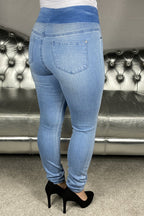 Shantal PA Denim Dam Ljusblå - Freequent