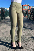 Shantal PA Power High Waist Trousers Women Deep Lichen Green Freequent