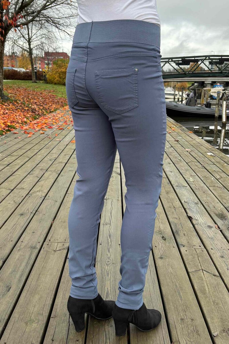 Shantal PA Power Byxa Hög Midja Dam Vintage Indigo Freequent