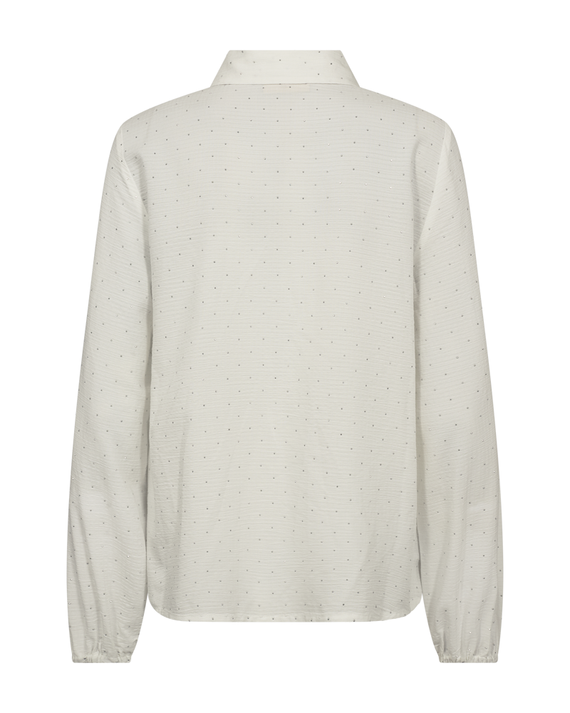 Shine Shirt Women Star OffWhite Melange Freequent