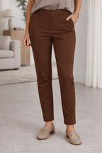 Solvej Ankle Trousers Women Mustang Freequent