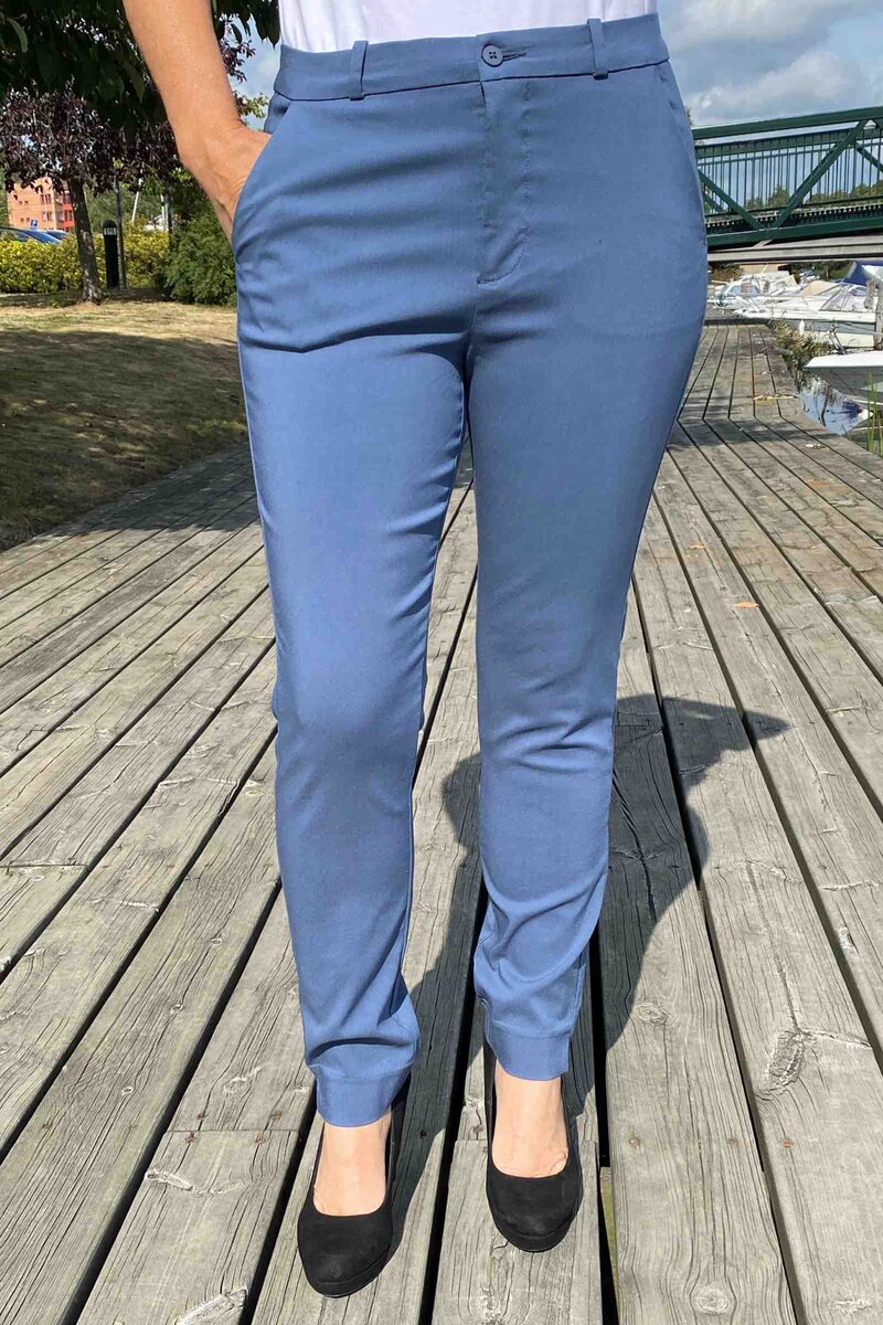 Solvej Ankelbyxa Dam Vintage Indigo Freequent