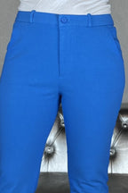 Solvej Ankle-Length Trousers French Blue Women Freequent